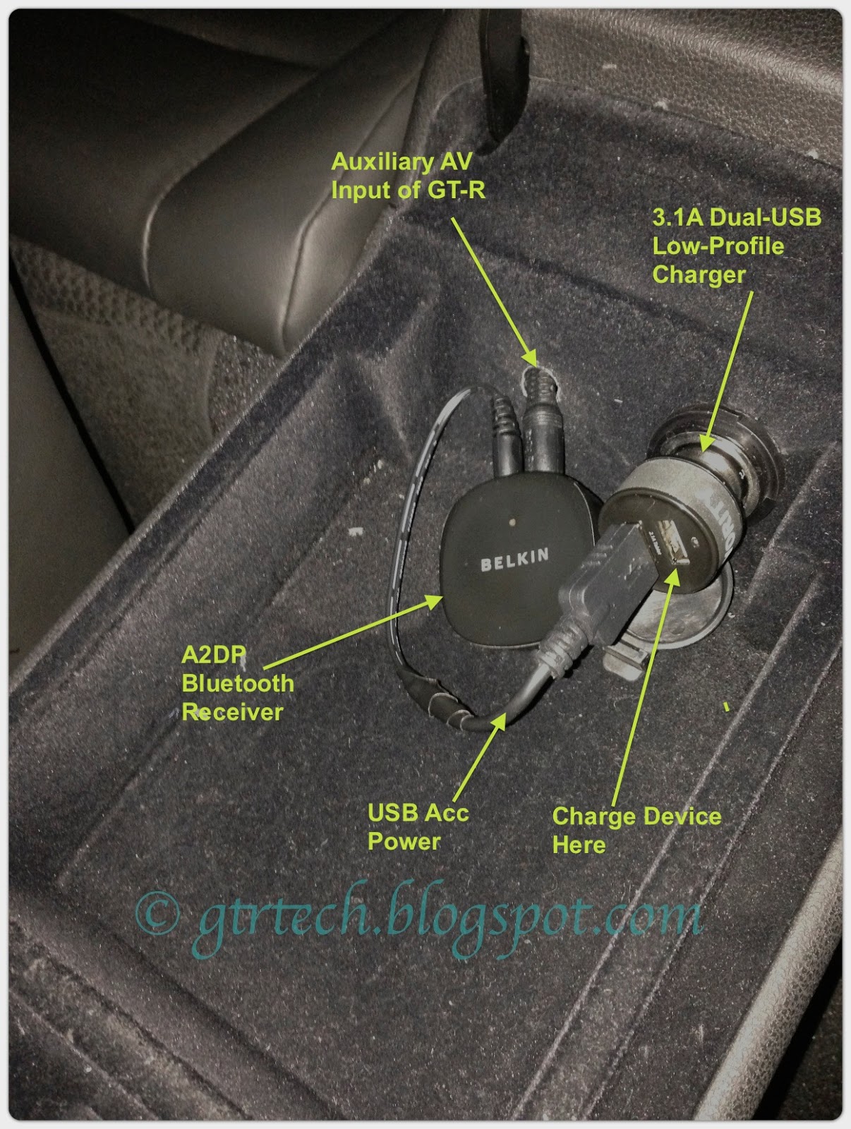 Gt best sale bt receiver